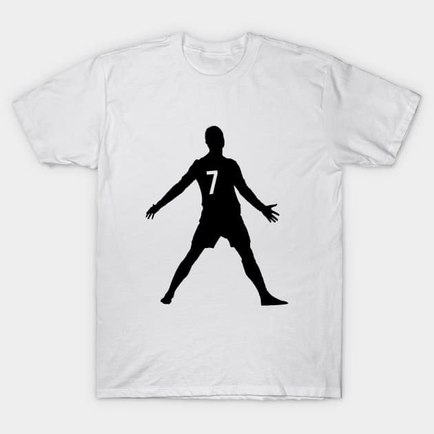 Cristiano Ronaldo Celebration T-Shirt by InspireSoccer